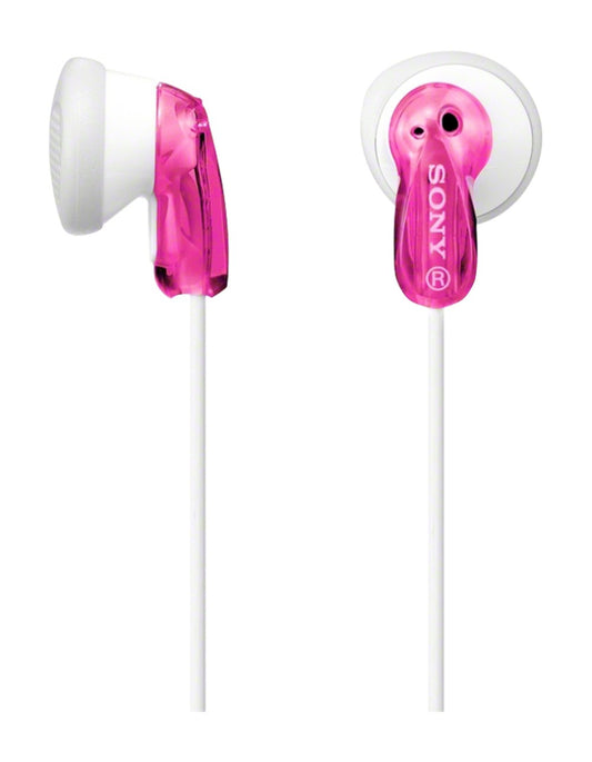 Sony MDR - E9LP - Kabelgebunden - 18 - 22000 Hz - Musik - 6 g - Pink - Weiß - Kopfhörer