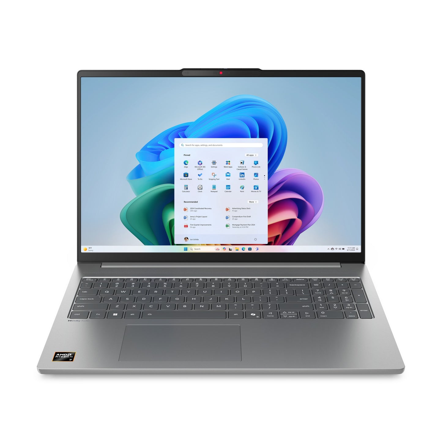 Lenovo IdeaPad Slim 5 16AKP10 83HY - AMD Ryzen AI 7 350 - 2 GHz - Notebook