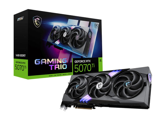 MSI GeForce Rtx 5070 Ti Gaming Trio Oc - PCI - Express - Grafikkarte