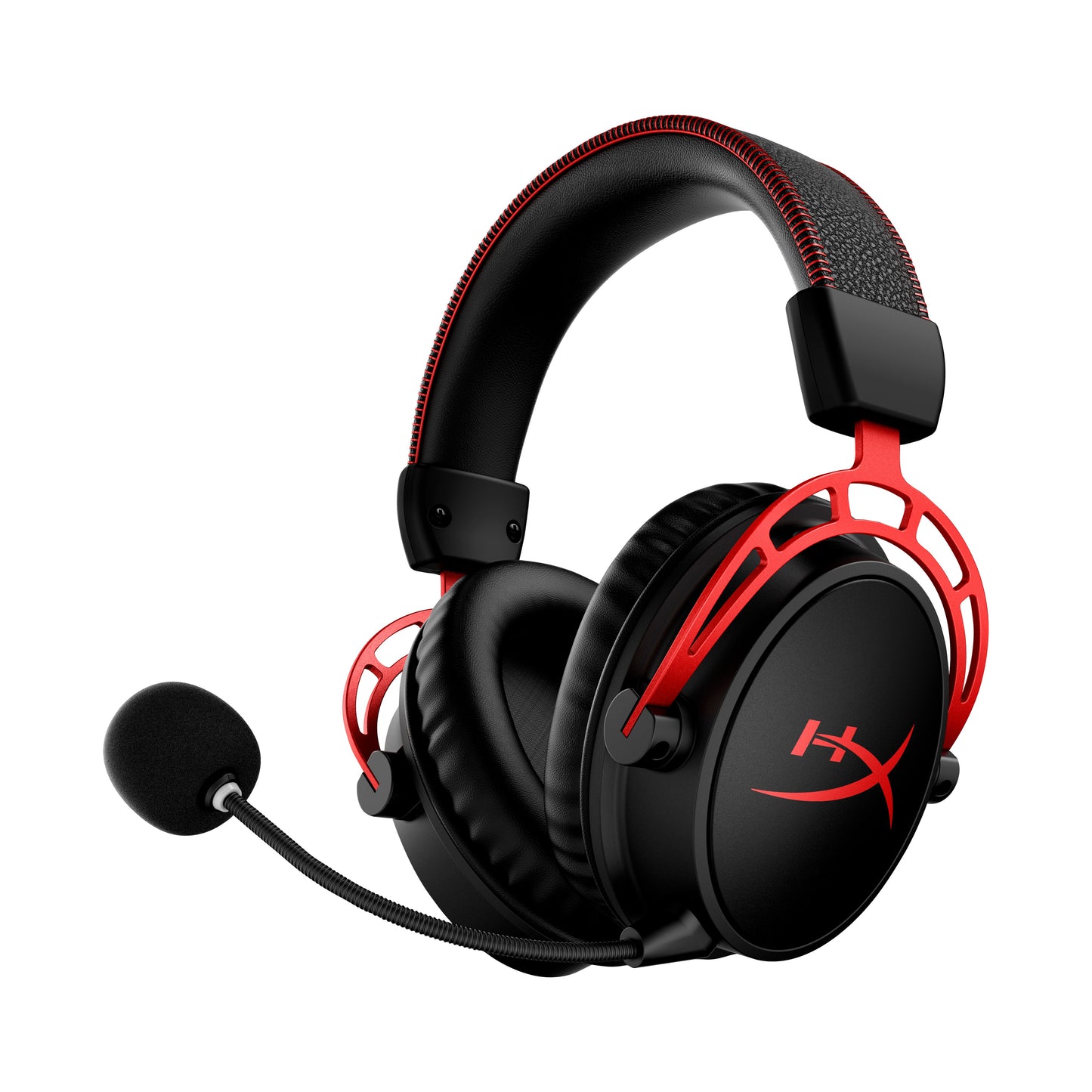 HyperX Cloud Alpha – Wireless - Gaming (Schwarz - Rot) - Kabellos - 15 - 21000 Hz - Gaming - 322 g - Kopfhörer - Schwarz - Rot - Headset
