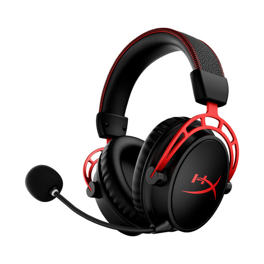 HyperX Cloud Alpha – Wireless - Gaming (Schwarz - Rot) - Kabellos - 15 - 21000 Hz - Gaming - 322 g - Kopfhörer - Schwarz - Rot - Headset