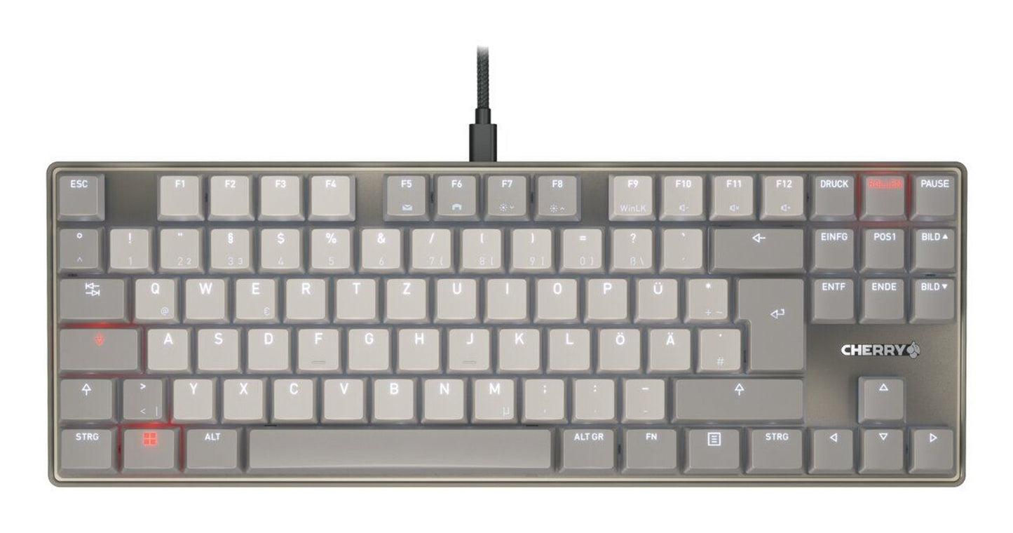 Cherry Keyboard Kc 500 Mx Lp Tkl - grau - QWERTZ - Tastatur