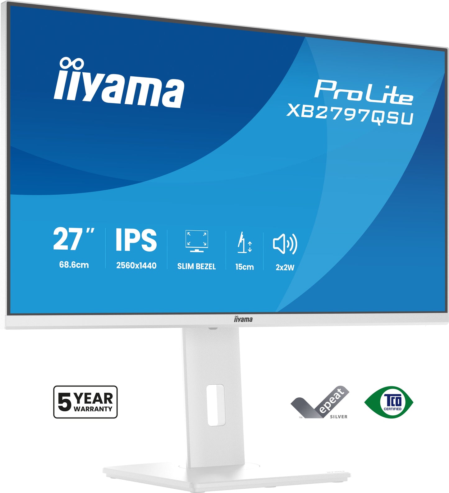Iiyama ProLite XB2797QSU - W1 27" - 68,6 cm - Monitor