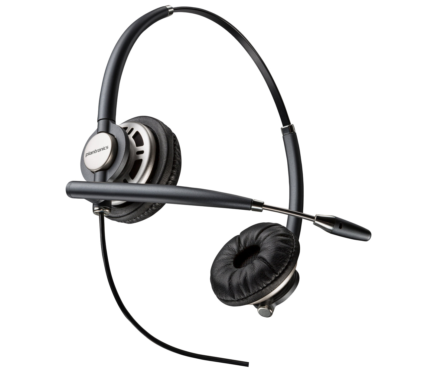 Poly HP Poly EncorePro 720D Binaurales digitales Headset mit Quick Disconnect TAA - Kabelgebunden - Anrufe/Musik - 78 g - Kopfhörer - Schwarz - Headset