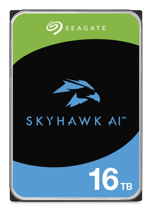 Seagate SkyHawk AI - 16 TB - 7200 RPM - 512 MB - 3.5" - Serial ATA III - Festplatte