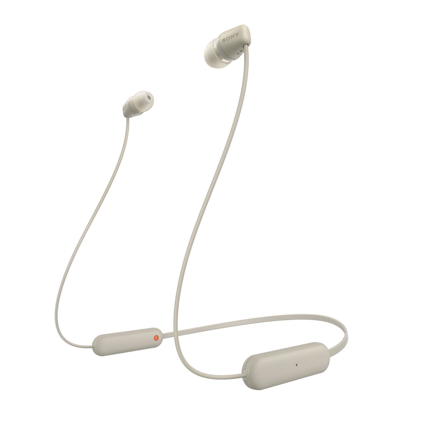 Sony WI - C100 - Kabellos - Anrufe/Musik - 20 - 20000 Hz - 20 g - Beige - Kopfhörer