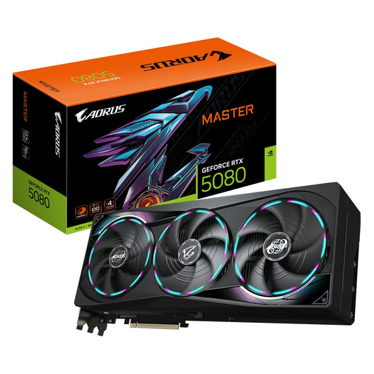 Gigabyte Aorus GeForce RTX 5080 Master - PCI - Express - Grafikkarte