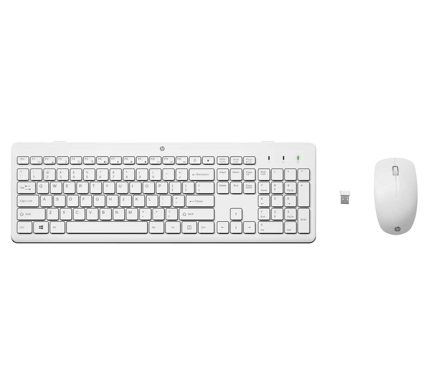 HP 230 - und - Maus - Set - kabellos - 1.600 dpi - Tastatur
