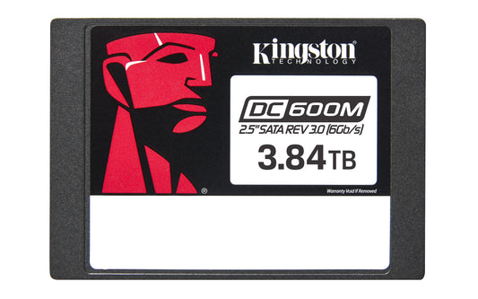 Kingston 3840G DC600M (gemischte Nutzung) 2,5" Enterprise SATA SSD - 3,84 TB - 2.5" - 560 MB/s - 6 Gbit/s - SSD
