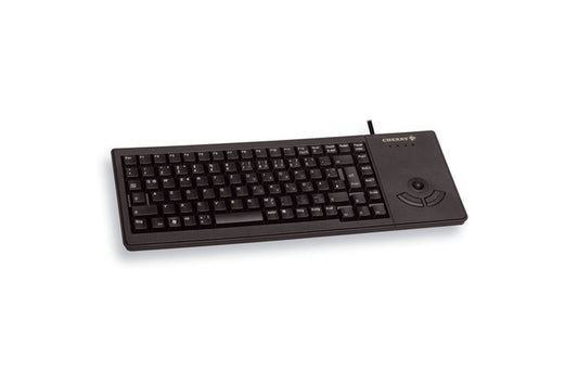 Cherry XS Trackball - Volle Größe (100%) - Kabelgebunden - USB - QWERTY - Schwarz - Tastatur