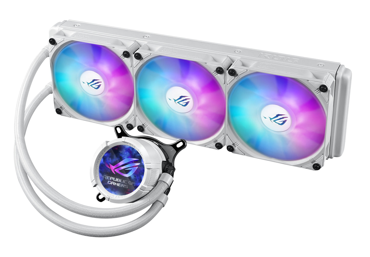 ASUS Rog Strix Lc Iii 360 Argb LCD - White Edition - Prozessor - Fluessigkeitskühlsystem - 36 dB - AMD Sockel AM4 (Ryzen) - Kühler