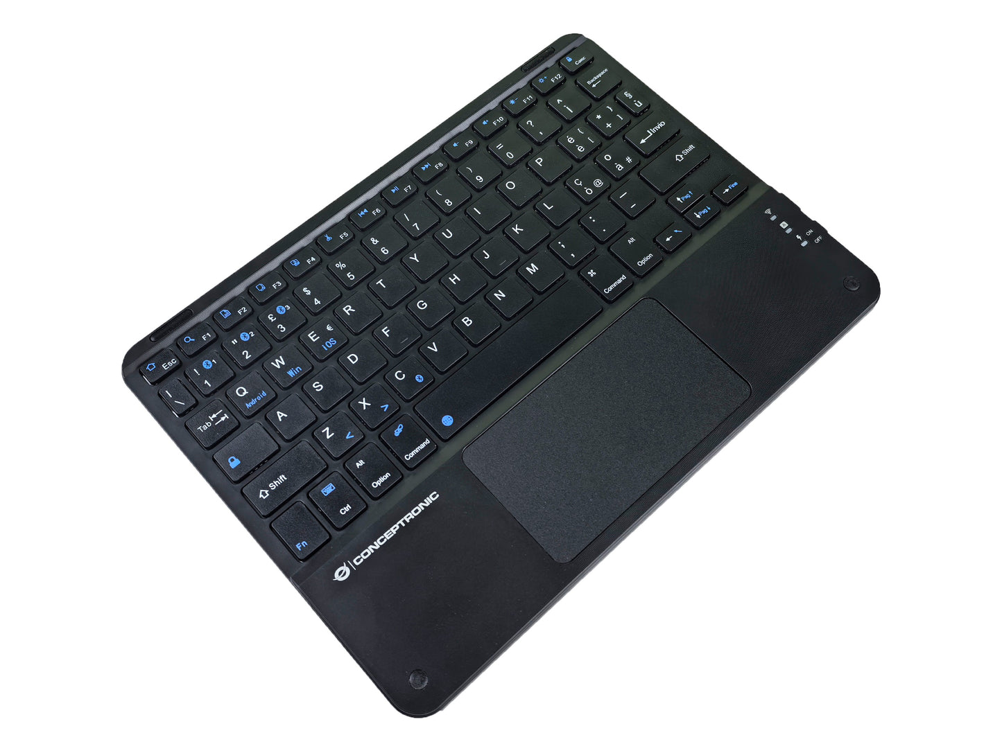 Conceptronic Wireless Tastatur Layout italien. 10" schwarz - QWERTY - Tastatur