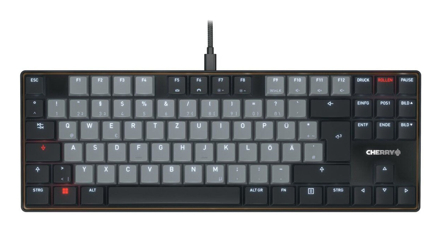 Cherry Keyboard Corded Mechanical Mx Lp 2.0 Ivo - QWERTZ - Tastatur