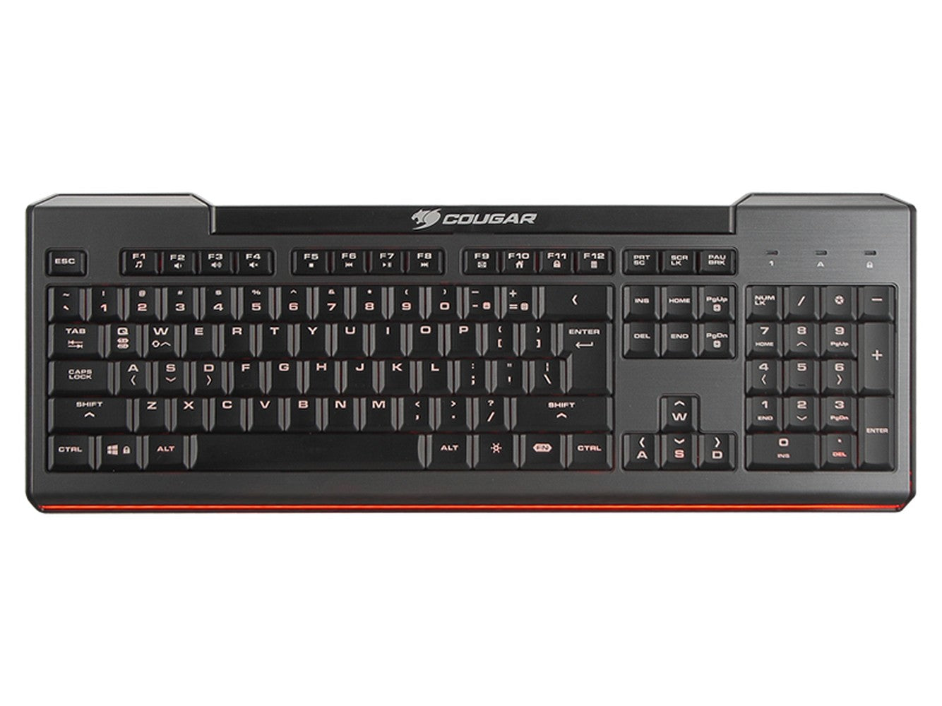 Cougar Gaming Tastatur 200K - Swiss layout - QWERTY - Tastatur