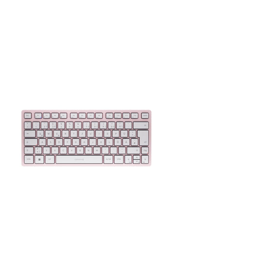 Cherry KW 7100 MINI BT - Kabellos - Bluetooth - Scherenschalter - QWERTZ - Pink - Tastatur