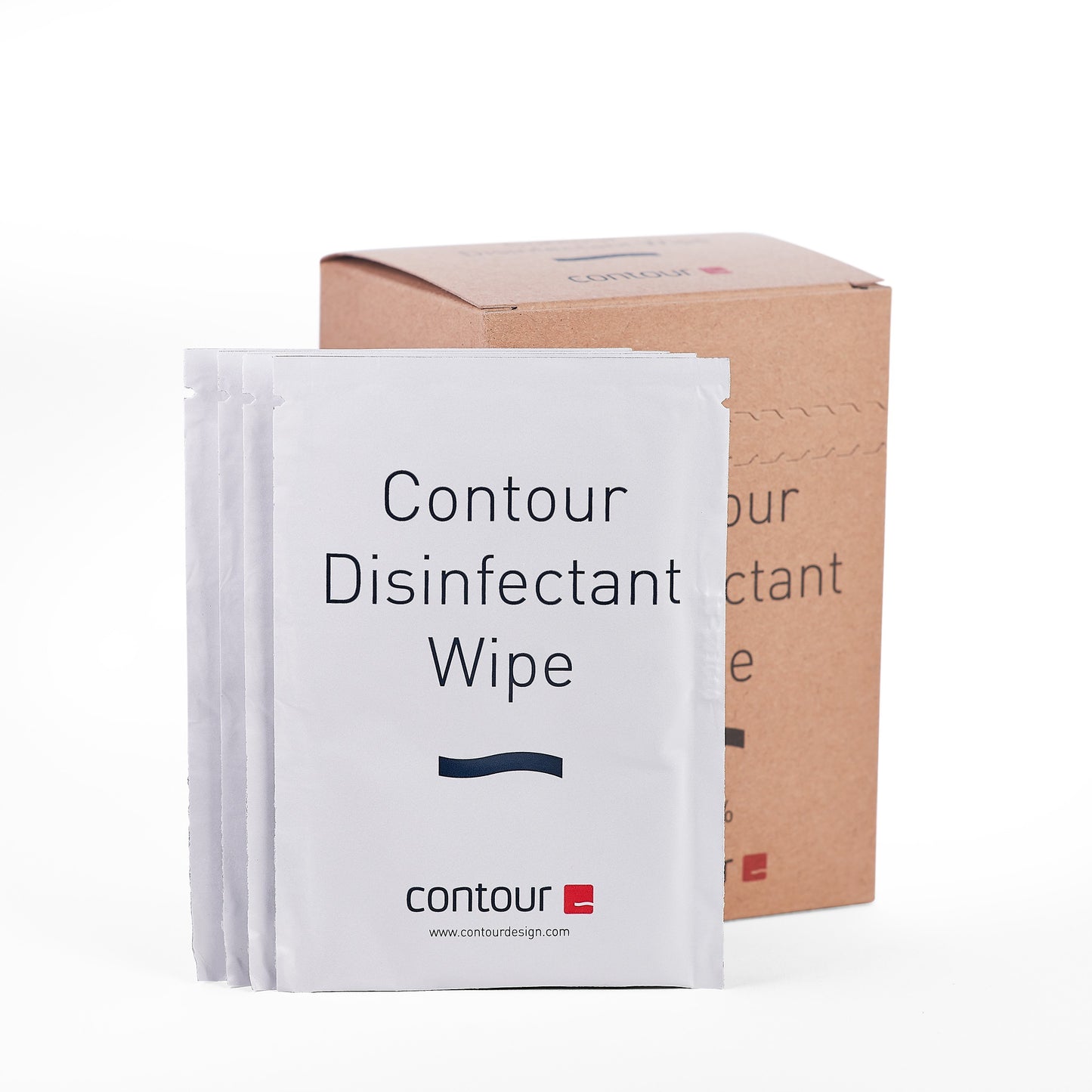 Contour Design Contour Disinfectant Wipe - 20 Stück(e) - Weiß - 70% - 24 g - 37 g - 200 g - Tastatur