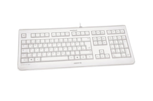 Cherry KC 1068 Corded CH - Layout weiss/grau IP68 - AZERTY - Tastatur