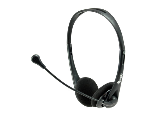 Equip USB - Kabelgebunden - 20 - 20000 Hz - Büro/Callcenter - 97 g - Kopfhörer - Schwarz - Headset