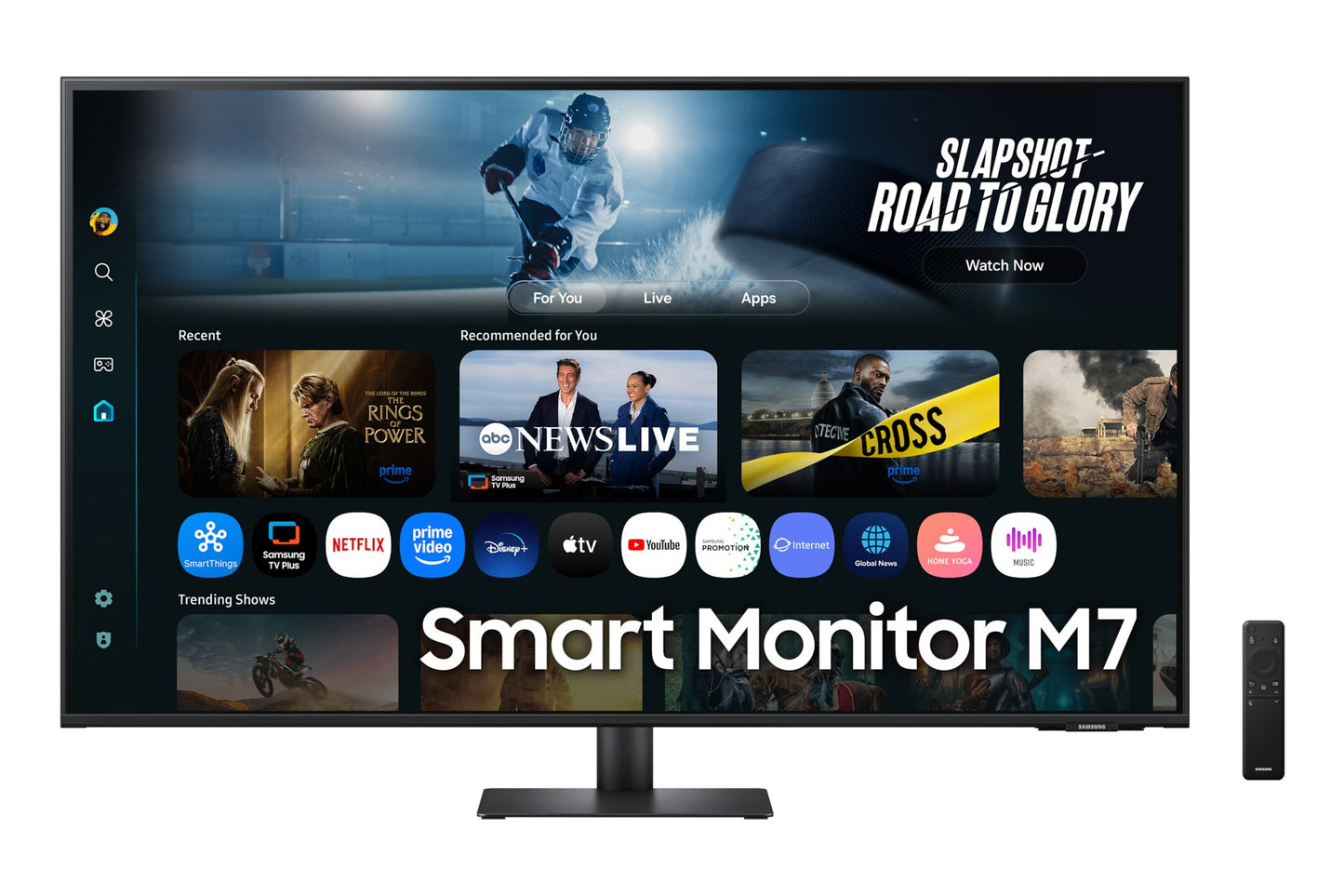 Samsung M70F S43FM700UU Smart Monitor 43" - 109,2 cm - Monitor