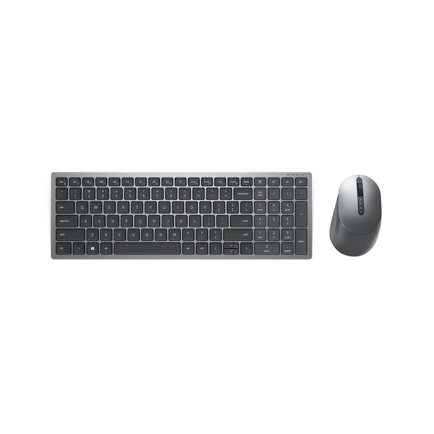 Dell Wireless Keyboard and Mouse KM7120W - und - Maus - Set - 1.600 dpi - Tastatur