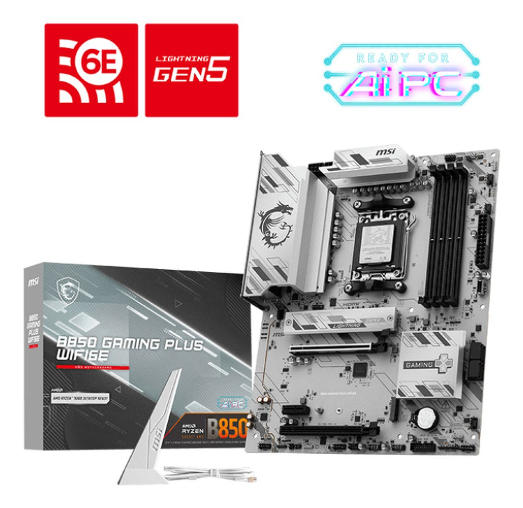 MSI B850 GAMING PLUS WIFI6E - ATX - Mainboard
