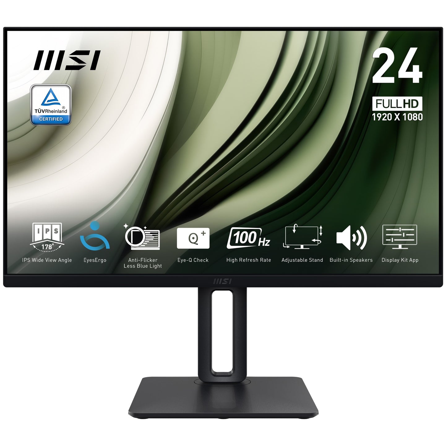 MSI Pro Mp245Pg 24" IPS FHD HDMI/DP - 60,5 cm - Monitor