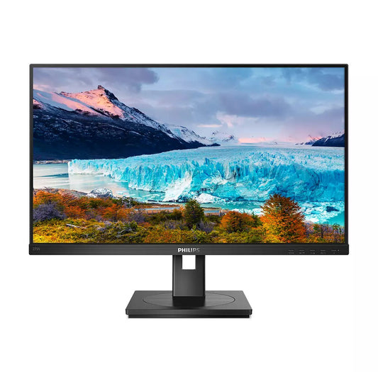 Philips S Line 275S1AE/00 - 68,6 cm (27") - 2560 x 1440 Pixel - 2K Ultra HD - LCD - 4 ms - Schwarz - Monitor
