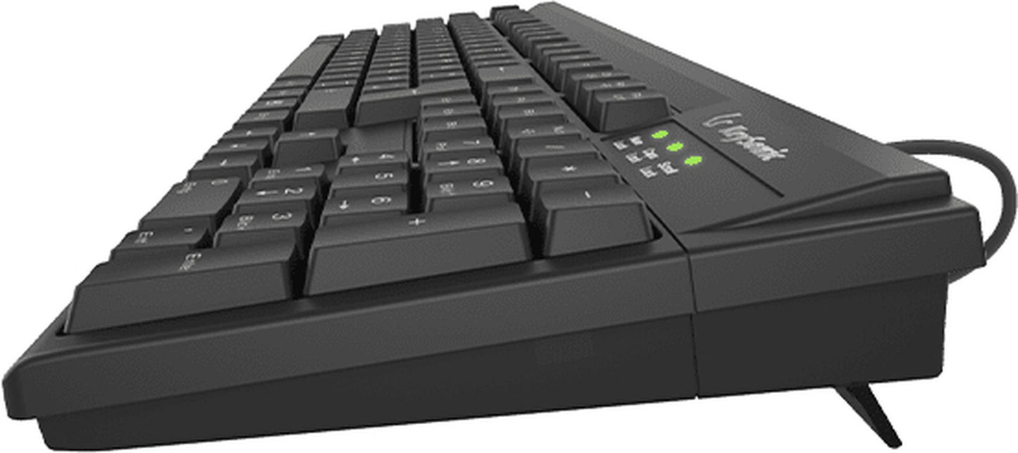 KeySonic KSK - 8008U - IP IPX7 Full - Size Tastatur Wasserfest - 105 Tasten - Tastatur
