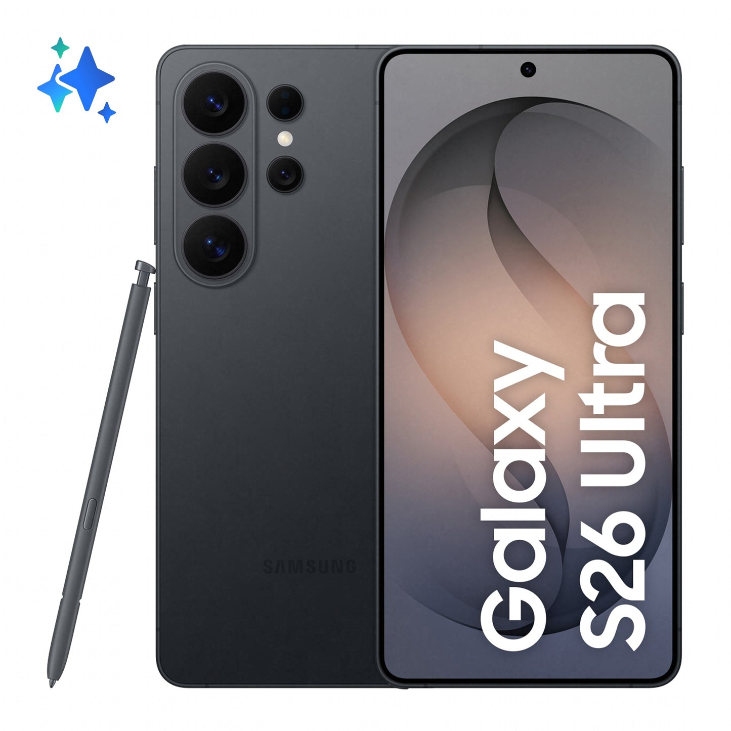 Samsung Galaxy S26 Ultra Black - 512 GB - Mobiltelefon