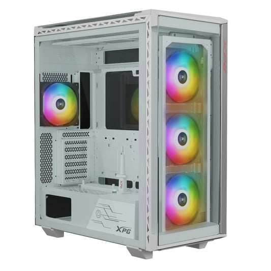 XPG Geh Battlecruiser II E - ATX Midi Tower weiß retail - ATX - Gehäuse