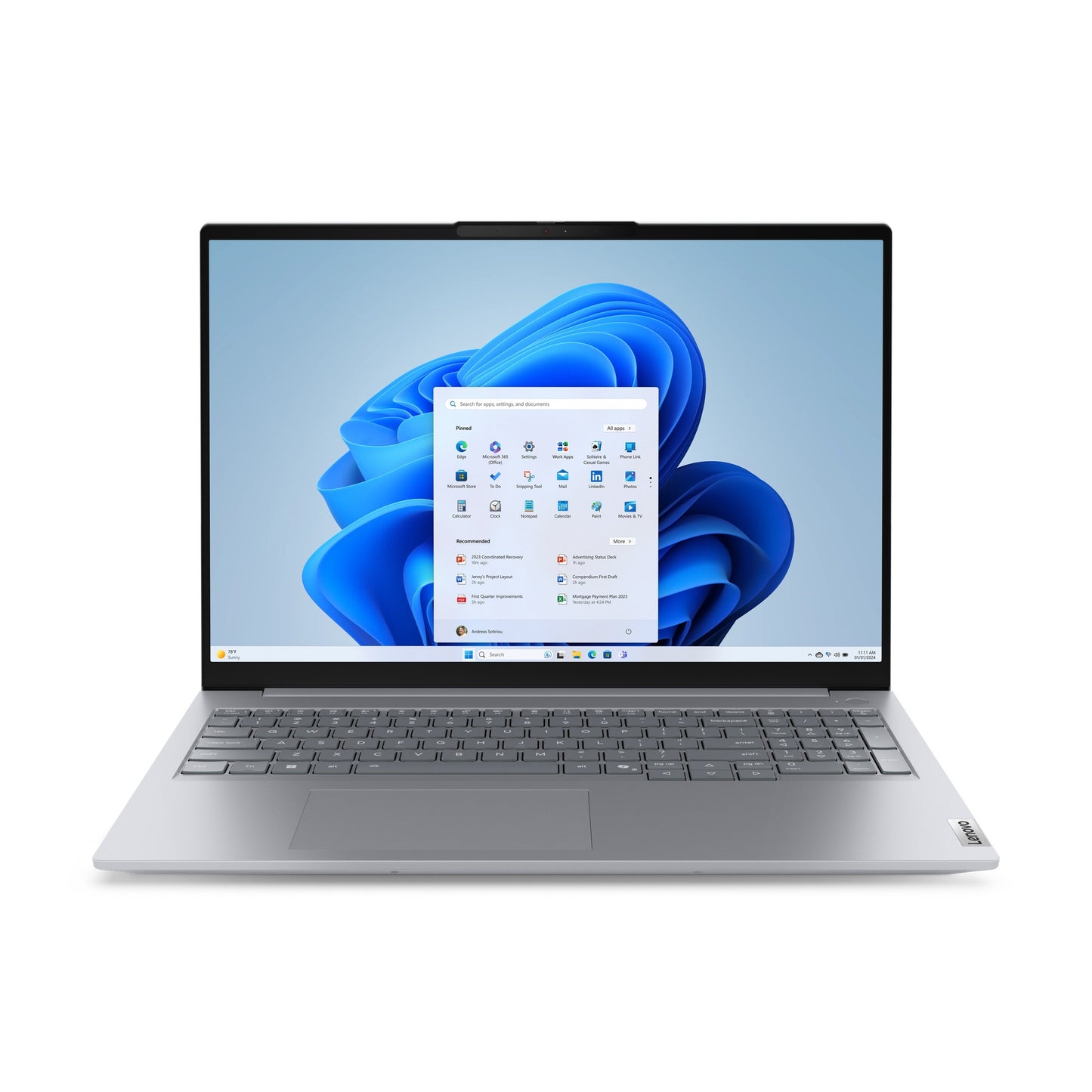 Lenovo ThinkBook 16 G8 IAL Intel Core Ultra 7 16" - Core Ultra 7 - Notebook