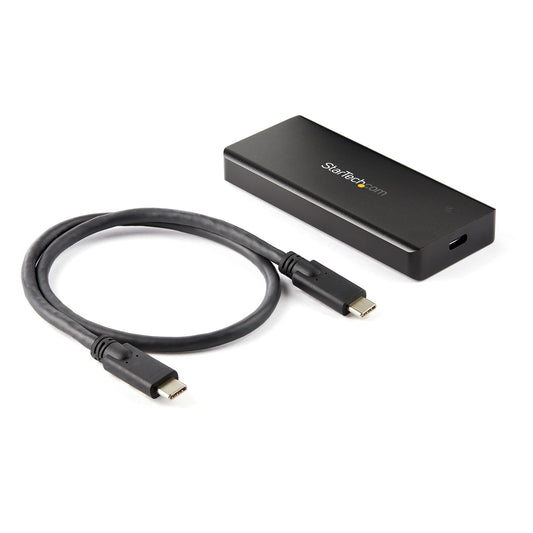 StarTech.com USB - C 10 Gbit/s M.2 NVMe PCIe SSD - Robustes externes Aluminium M.2 PCIe M - Key IP67 - Bewertung - 1 GB/s Read/Write - Unterstützt 2230/2242/2260/2280 - TB3 kompatibel - Mac/PC - SSD - M.2 - PCI Express 3.0 - 10 Gbit/s - USB Ansc - Gehäuse