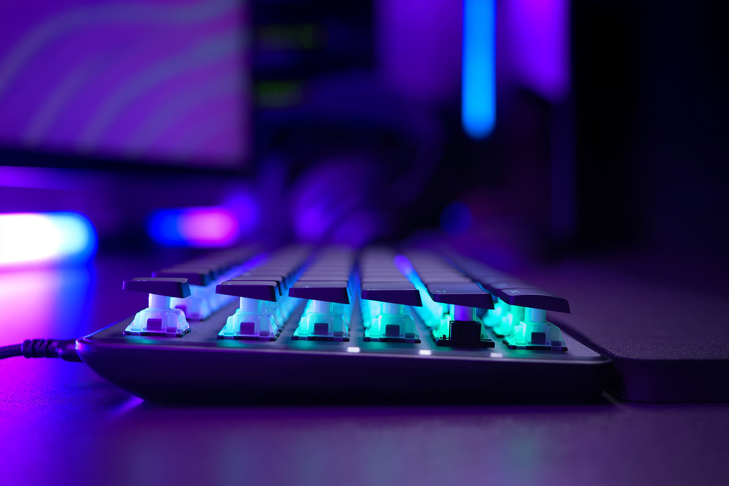 Turtle Beach Vulcan Ii Tkl Pro Gaming Schwarz - AZERTY - Tastatur