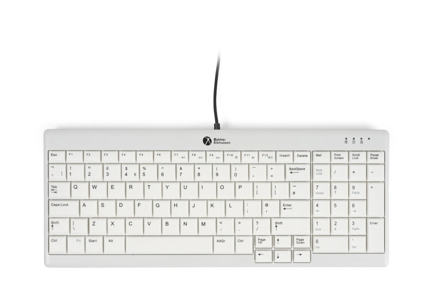 Bakker Tastatur Ultraboard 960 V2 - QWERTZ - Tastatur