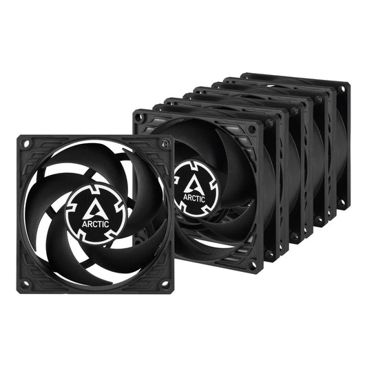 Arctic P8 PWM PST Value Pack - 80 mm PWM PST Lüfter optimiert für statischen Druck - Ventilator - 8 cm - 3000 RPM - 0,3 Sone - 23,4 cfm - 40,3 m³/h - Kühler