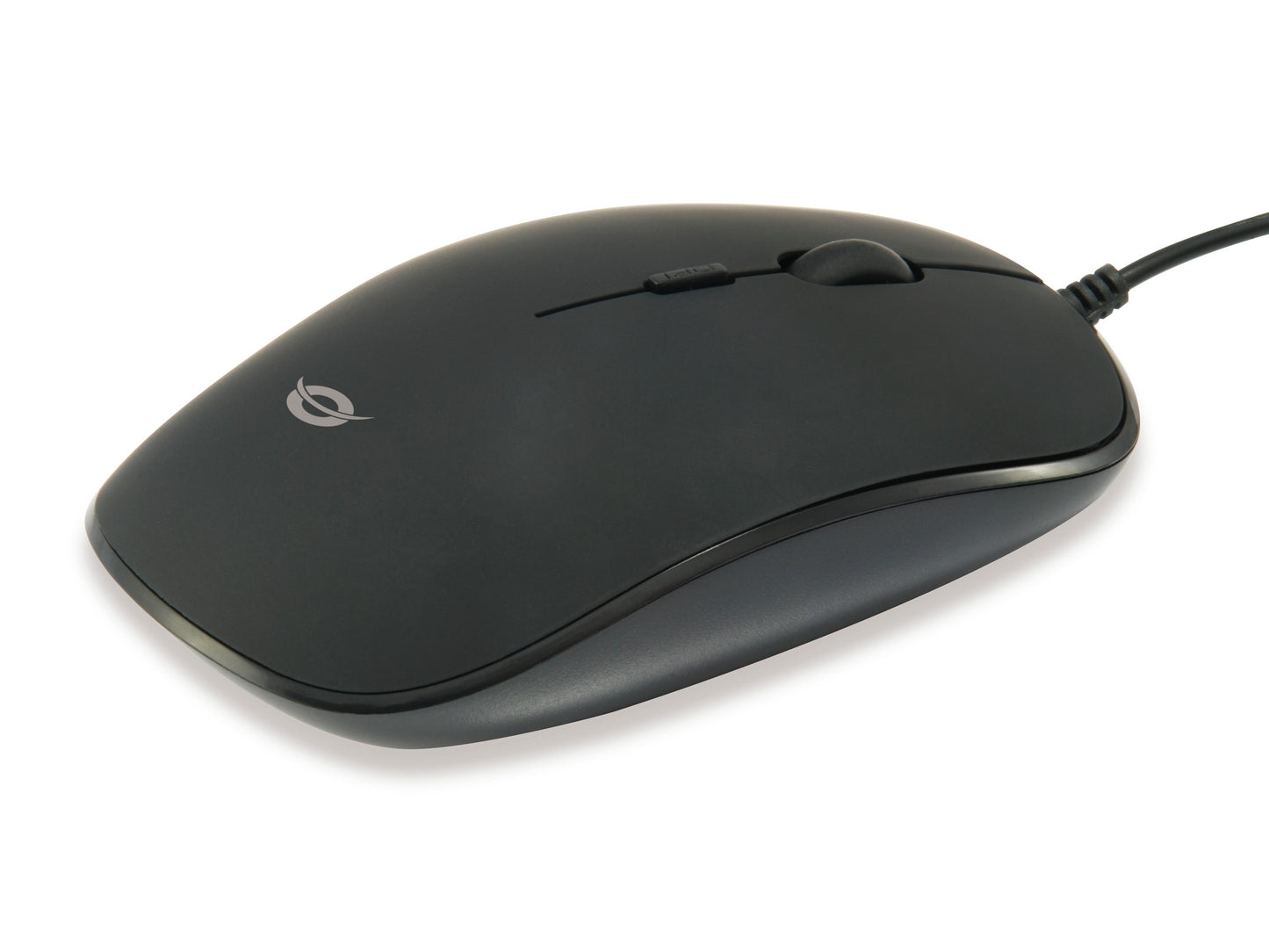 Conceptronic REGAS Optische Tischmaus - Beidhändig - Optisch - USB Typ - A - 1200 DPI - Schwarz - Maus