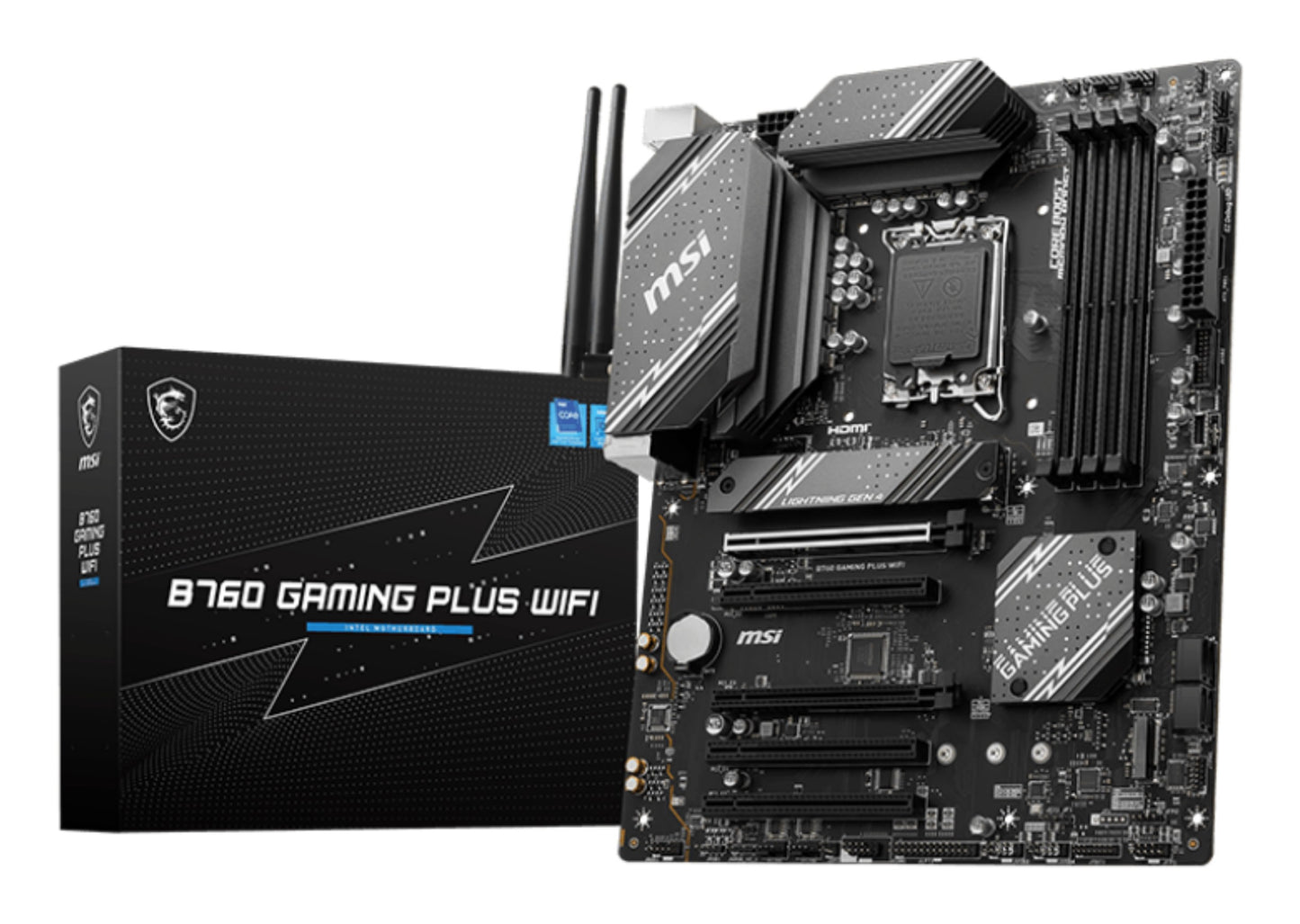 MSI B760 GAMING PLUS WIFI - ATX - Mainboard
