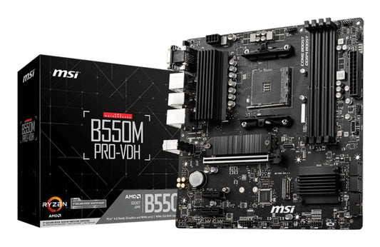 MSI B550M PRO - VDH - mATX - Mainboard