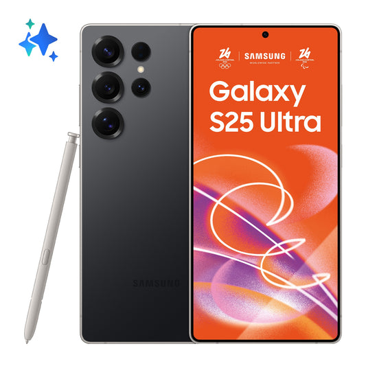 Samsung Galaxy S25 Ultra Titanium Black - 256 GB - Mobiltelefon