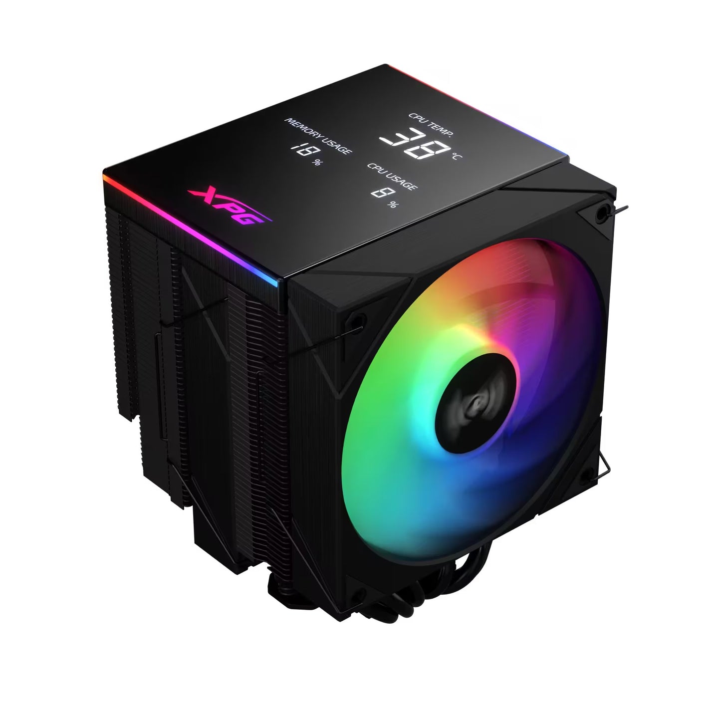 XPG Lüfter Maestro Plus 62DA 120mm ARGB Fan schwarz retail - CPU - AMD Sockel AM3 (Ph. II/Ath. II) - Kühler