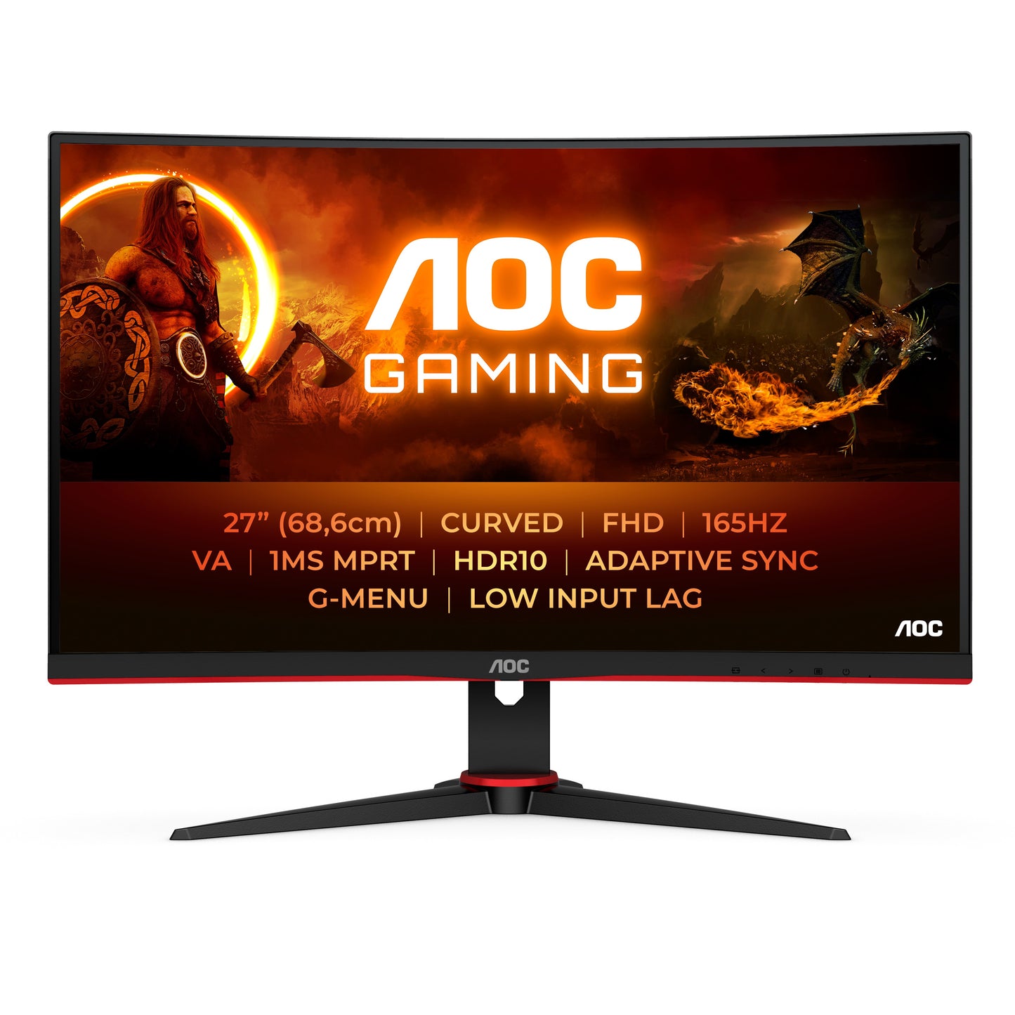 AOC Gaming C27G2E/BK - LED - Gaming - Monitor