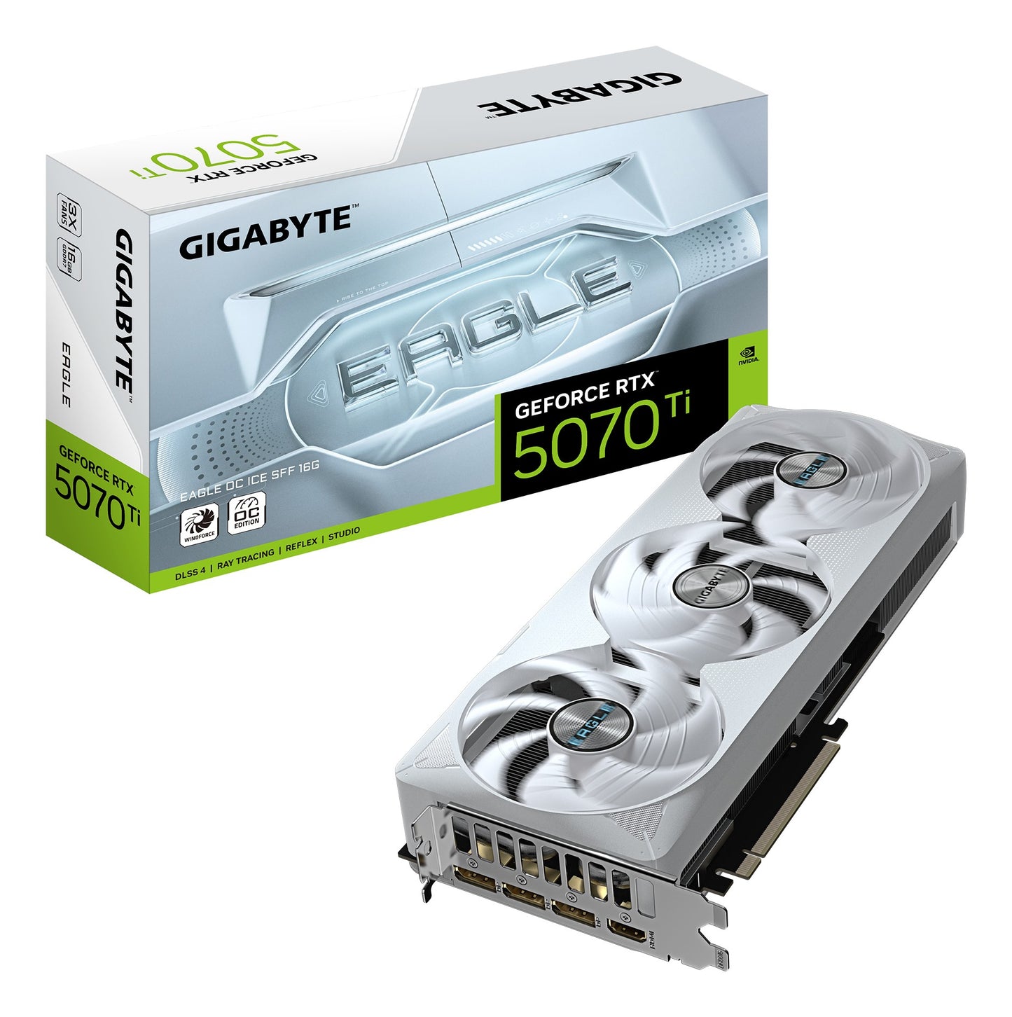 Gigabyte GeForce RTX 5070 Ti Eagle Oc Ice Sff - PCI - Express - Grafikkarte