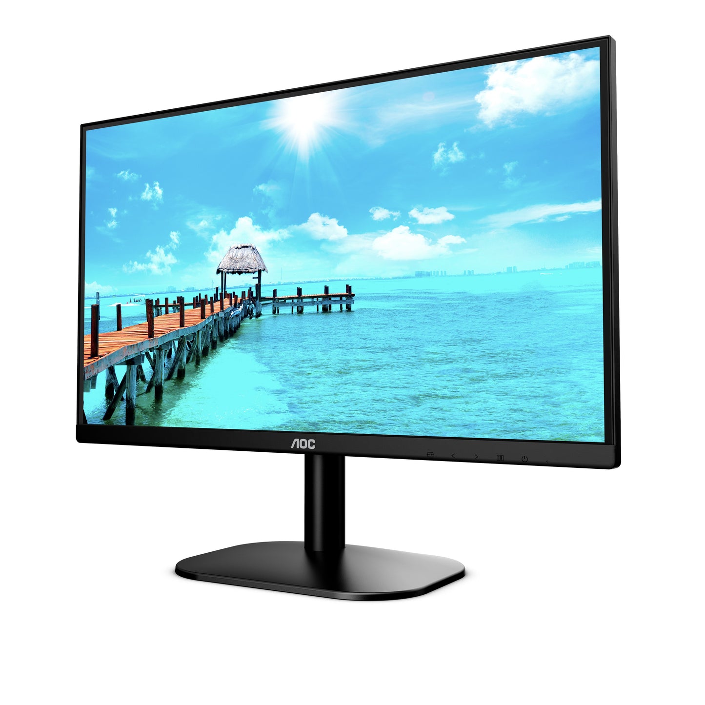 AOC B2 22B2H - 54,6 cm (21.5") - 1920 x 1080 Pixel - Full HD - LED - 6,5 ms - Schwarz - Monitor