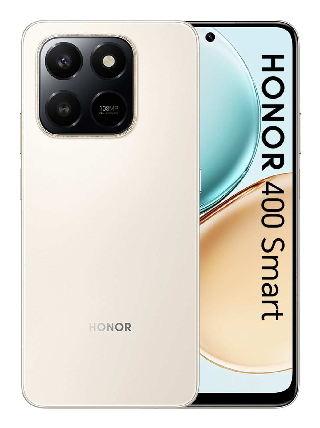 HONOR 400 Smart Desert Gold - 256 GB - Mobiltelefon