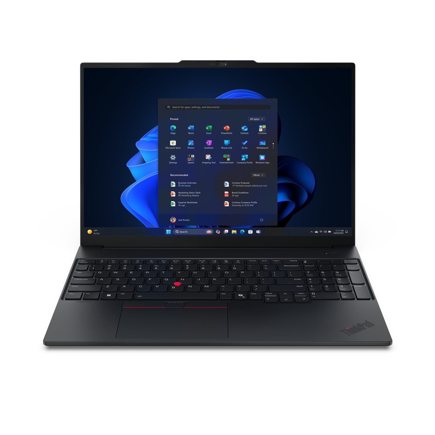 Lenovo ThinkPad E16 - 16" Notebook - Core Ultra 5 4,5 GHz 40,6 cm - Notebook