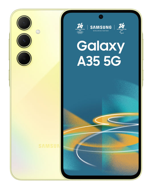 Samsung SM - A356BZYBEUE - 8 MP 128 GB - Gelb - Mobiltelefon