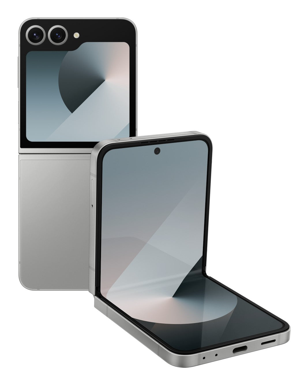 Samsung Galaxy Z Flip 6 Silver Shadow - 256 GB - Mobiltelefon