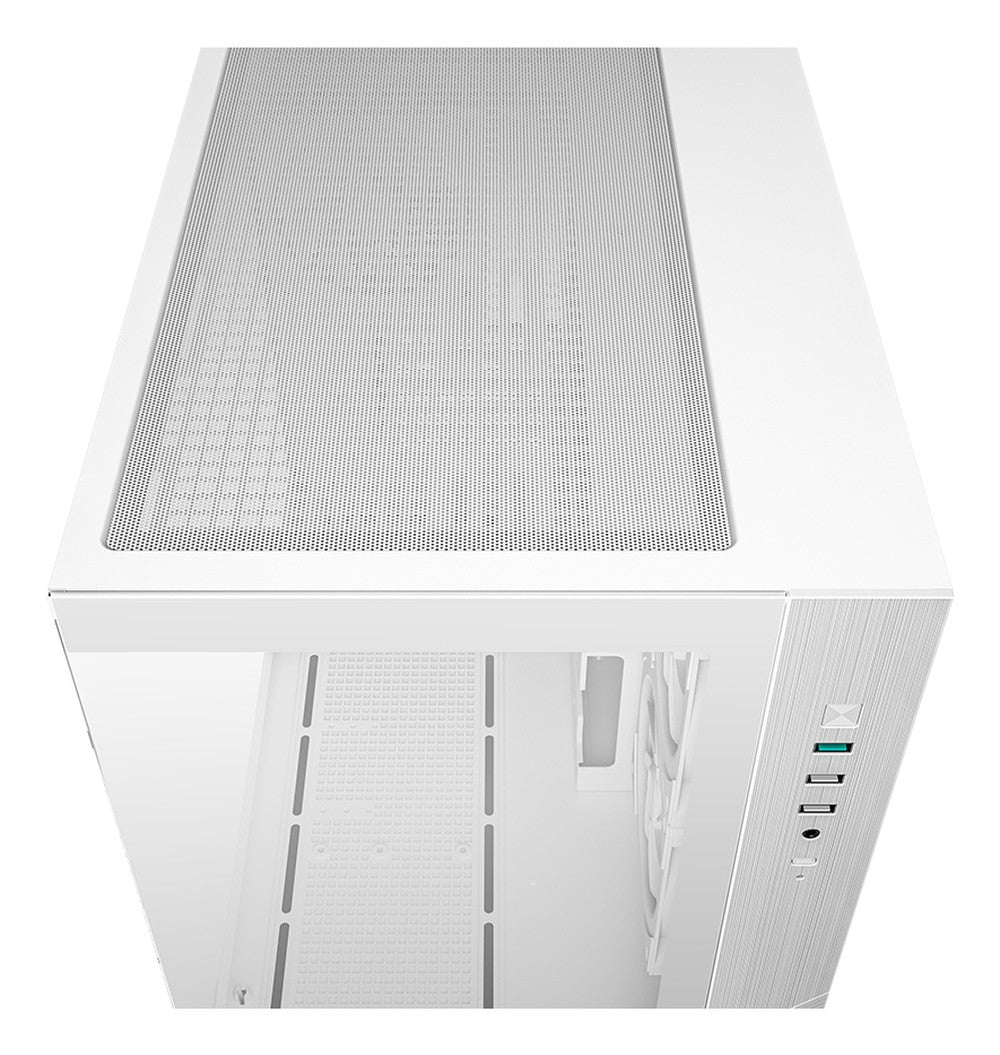 Deepcool CG330 3F WH Micro ATX Mini Tower White - ATX - Gehäuse