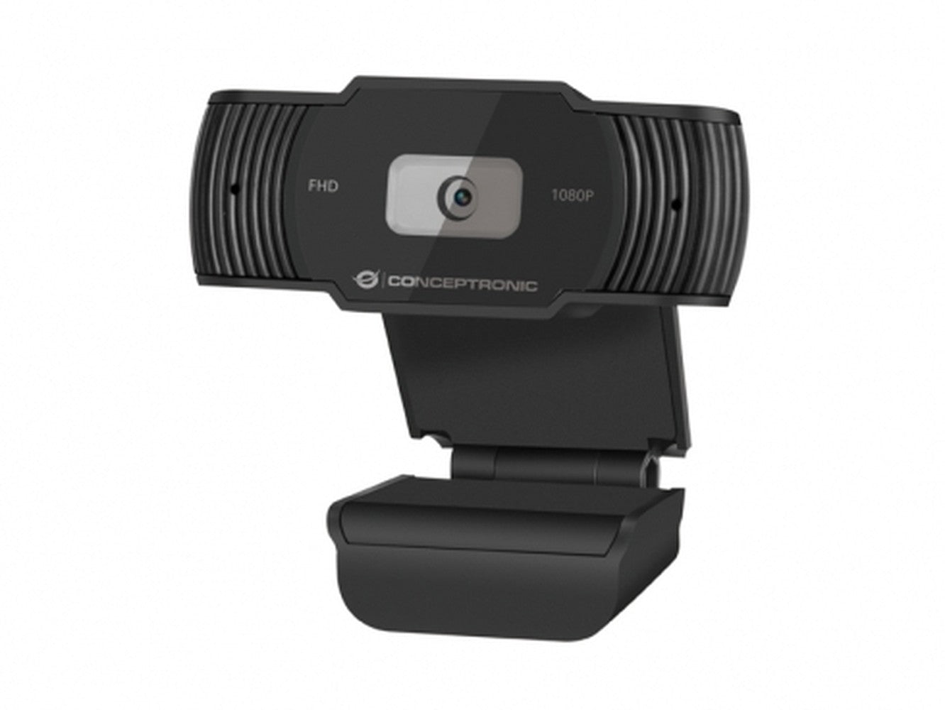 Conceptronic AMDIS 1080P Full HD Webcam with Microphone - 1920 x 1080 Pixel - 30 fps - 65° - 65° - 5 V - USB 2.0 - Webcam