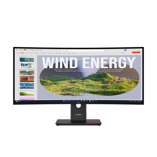 Lenovo ThinkVision T34 86,4 cm/34" Flachbildschirm (TFT/LCD) - 3.440x1.440 TFT - Monitor